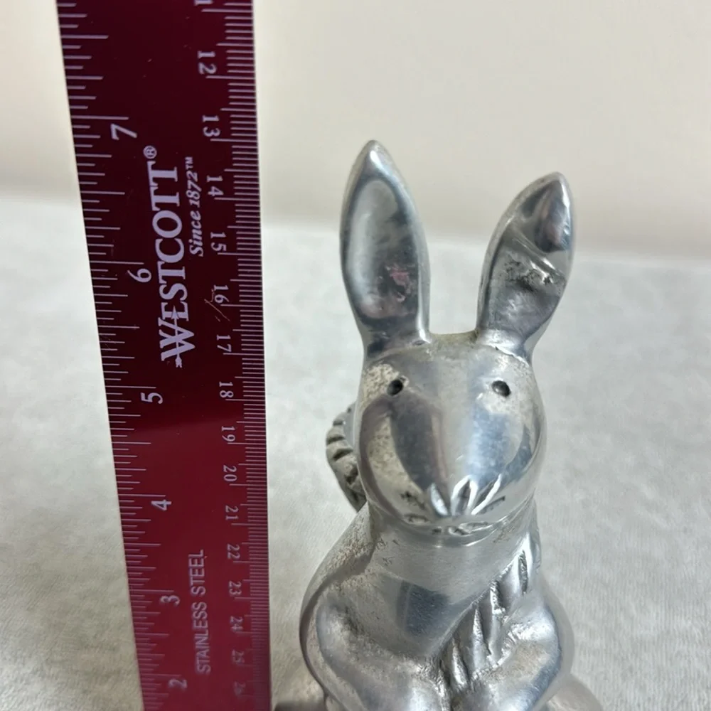 Pottery Barn Rabbit Bunny Tealight Candle Holder Easter Spring